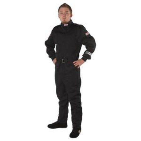 G-FORCE RACING APPAREL One Piece Suit Adult 2 Extra Large SFI 32A1 Rated Thermal Protective Performance 4125XXLBK